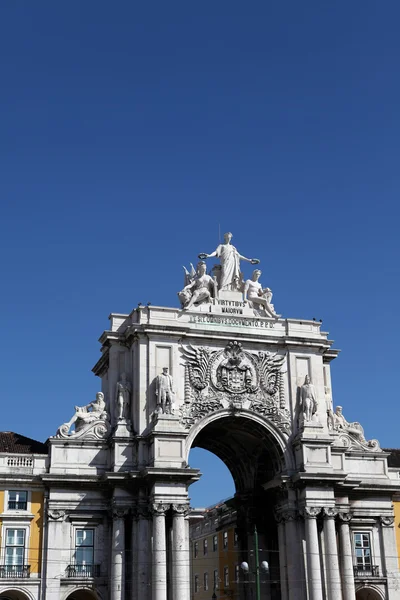 Praca dělat comercio, Lisabon, Portugalsko — Stock fotografie