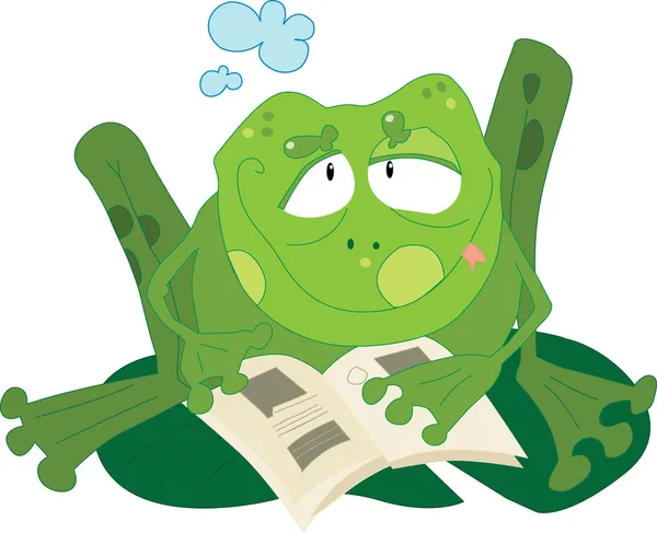 青蛙 — 图库矢量图片