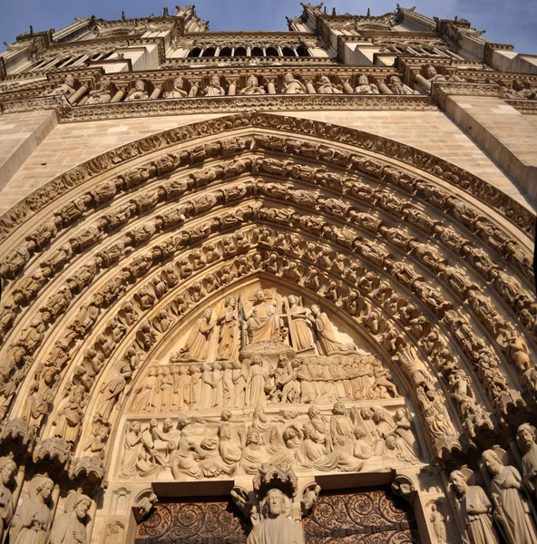 Notre Dame v Paříži — Stock fotografie