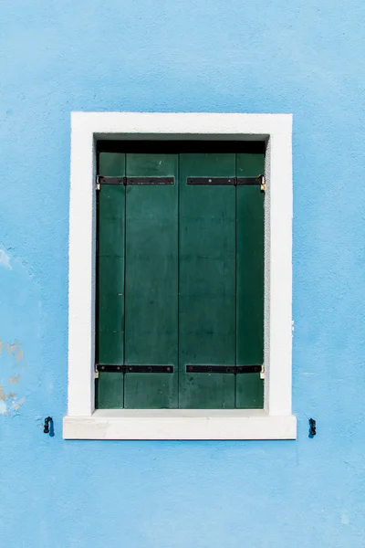 Παράθυρο από burano — Φωτογραφία Αρχείου