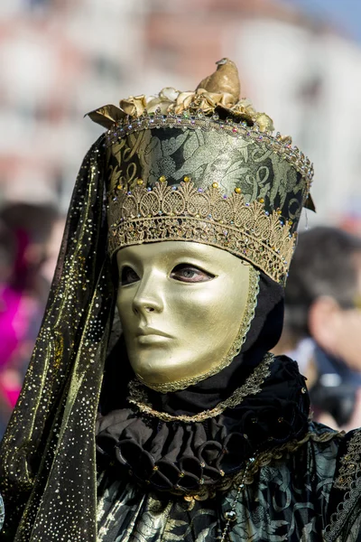 Traditional venetian carnival mask — Stock Photo, Image