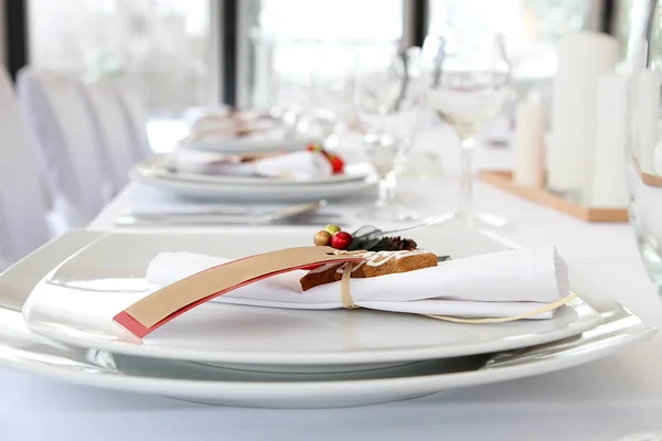 Wedding table — Stock Photo, Image