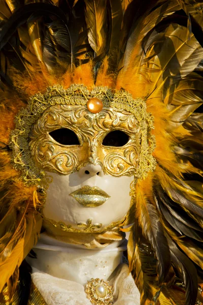 Máscara de carnaval veneziana — Fotografia de Stock