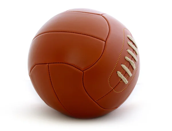 Vintage-Fußballball — Stockfoto