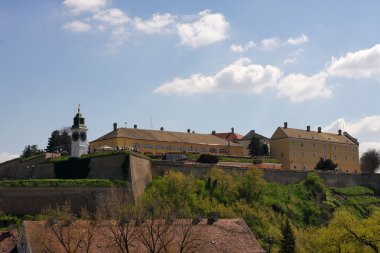 Petrovaradin fortress in Novi Sad, Serbia clipart