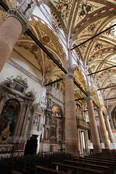 St anastasia kyrkan i verona — Stockfoto