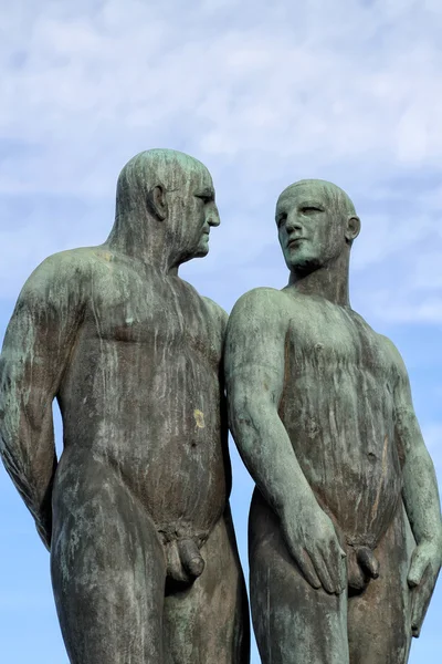 Oslo'daki Vigeland Park — Stok fotoğraf