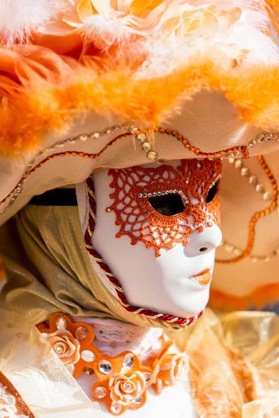 Maschera tradizionale veneziana — Foto Stock