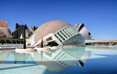 Valencia, İspanya 'da Sanat ve Bilim Şehri