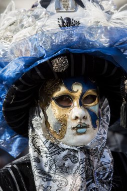 geleneksel Venedik karnaval maskesi