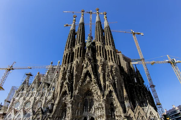 Sagrada Familia στη Βαρκελώνη — Φωτογραφία Αρχείου