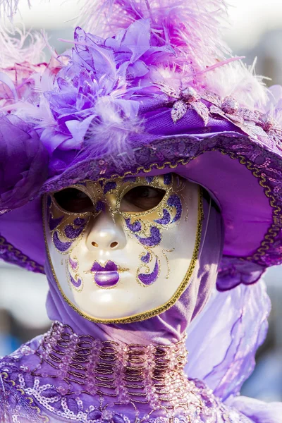 Traditional venetian carnival mask Stock Image