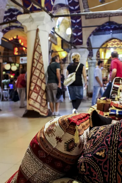 Bazar v Istanbulu, Turecko — Stock fotografie