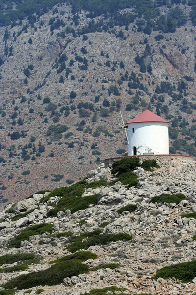 Yunan yel değirmeni — Stok fotoğraf