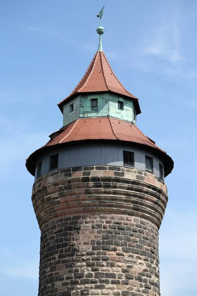 Castelo de Nuremberga na Alemanha — Fotografia de Stock