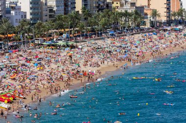bir lloret de mar İspanya, plaj