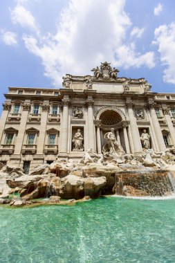 trevi Fountain Roma, İtalya 'da