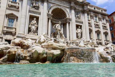 trevi Fountain Roma, İtalya 'da