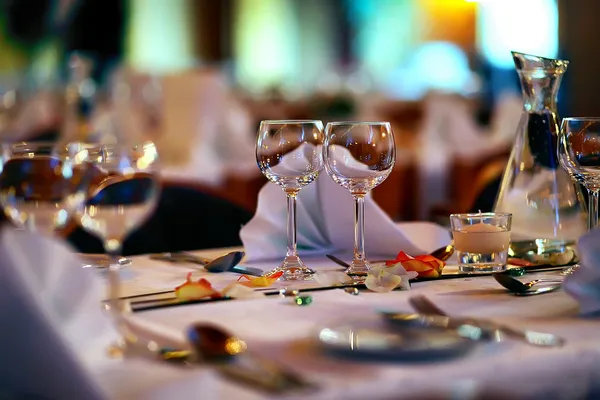 Wedding restaurant — Stock Photo, Image