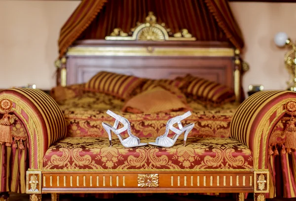 Menyasszonyi cipő — Stock Fotó