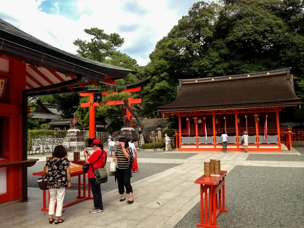 Sanctuaire Fushimi Inari Taisha à Kyoto, Japon — Photo