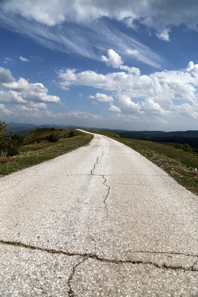 Landweg — Stockfoto