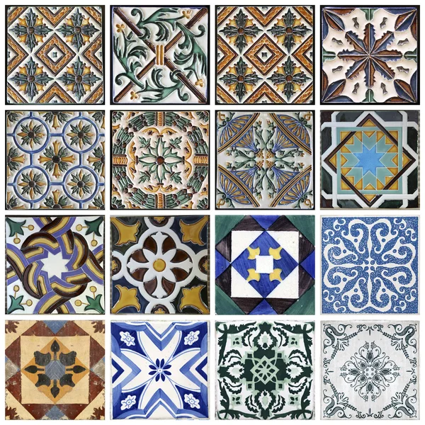 Azulejos tradicionais do Porto, Portugal — Fotografia de Stock