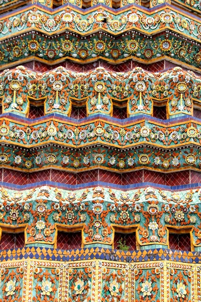 Detail aus dem thailändischen Tempel — Stockfoto