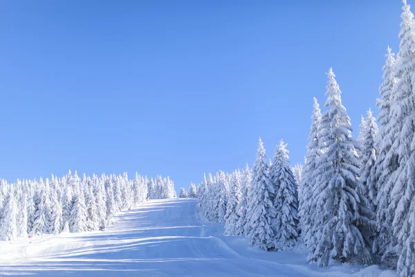 Montaña en invierno —  Fotos de Stock