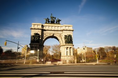 new York'ta askerlerin ve denizci arch