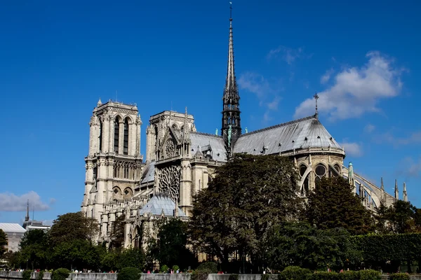 Katedrála Notre Dame v Paříži, Francie — Stock fotografie