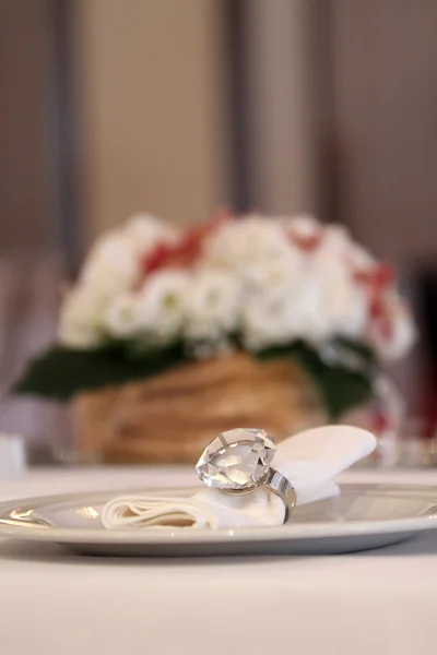 Esküvői asztal — Stock Fotó