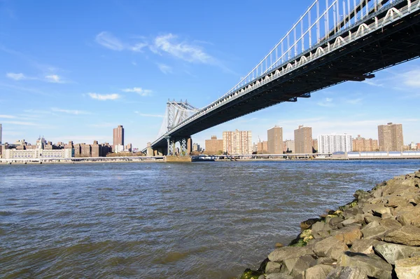 Most Manhattanowy w Nowym Jorku — Zdjęcie stockowe