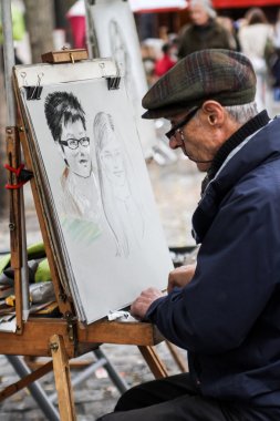 Place du tertre Paris
