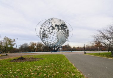 Unisphere in Corona Park in New York clipart
