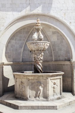 dubrovnik, Hırvatistan Onofrio çeşme