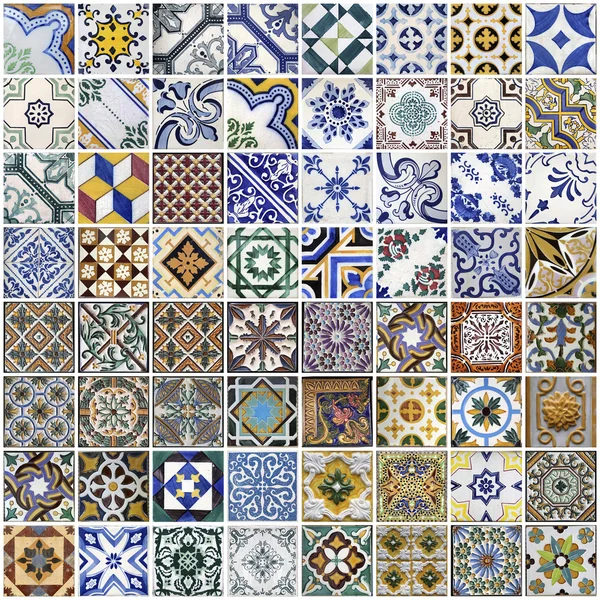 Azulejos tradicionais do Porto, Portugal — Fotografia de Stock