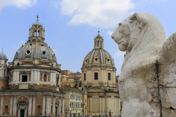 Vittoriano in rome, Italië — Stockfoto