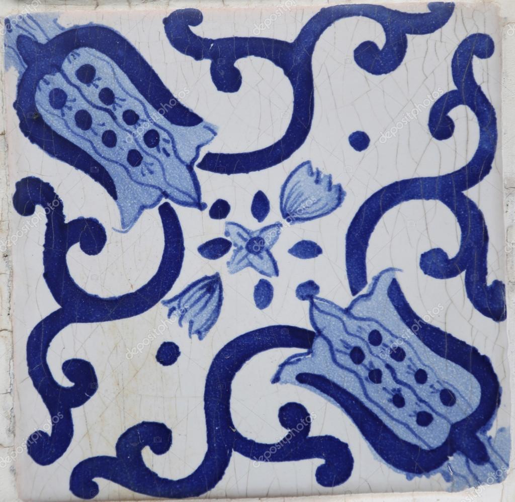 Baldosas tradicionales de Oporto, Portugal: fotografía de stock