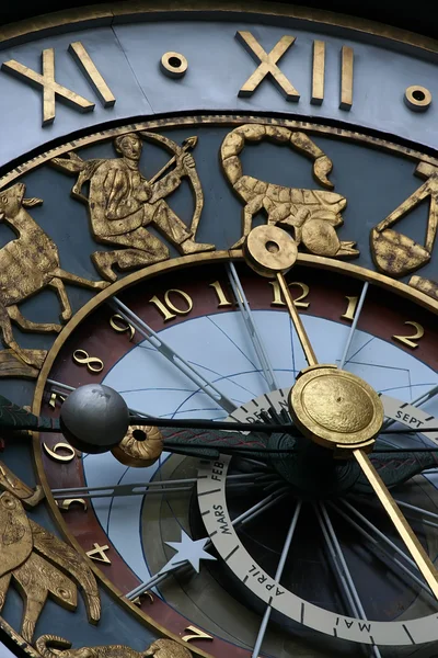 Astrologische Uhr — Stockfoto