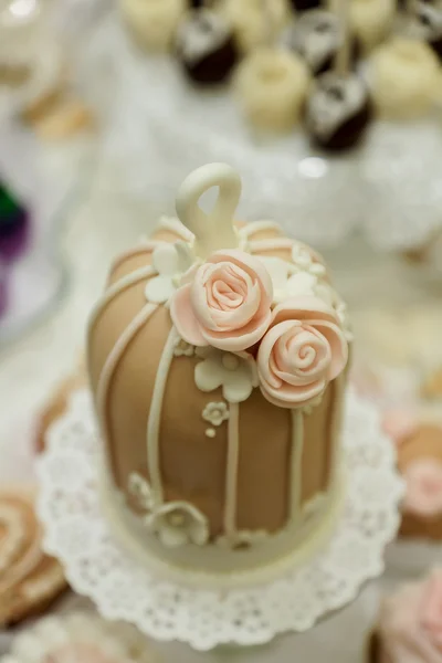 Bolo de casamento — Fotografia de Stock