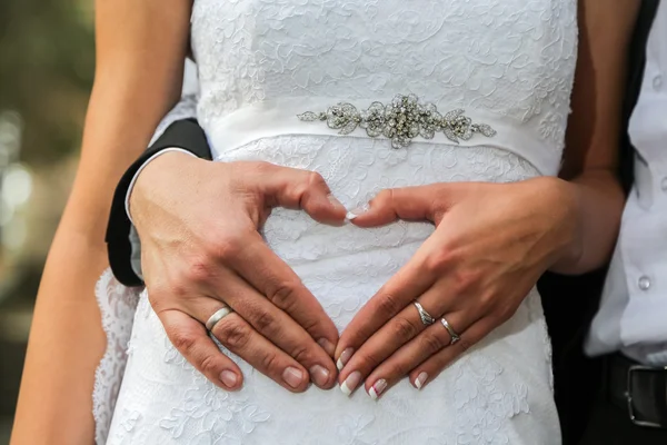 Casamento casal — Fotografia de Stock