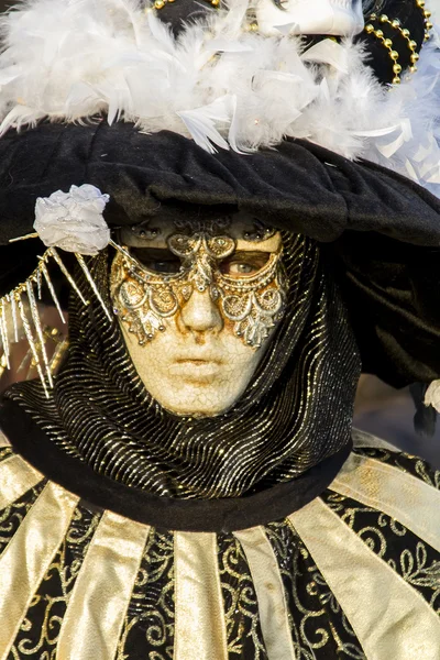 Máscara de carnaval veneziana — Fotografia de Stock