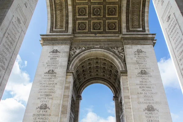 Arc de Triomphe à Paris, France — Photo