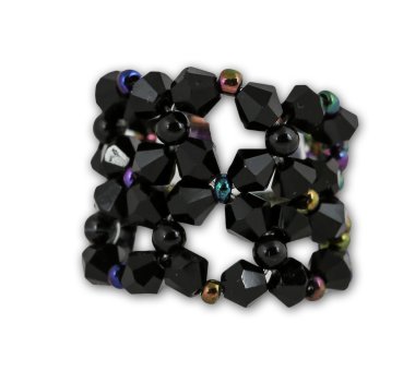 Siyah Kristal küme ring