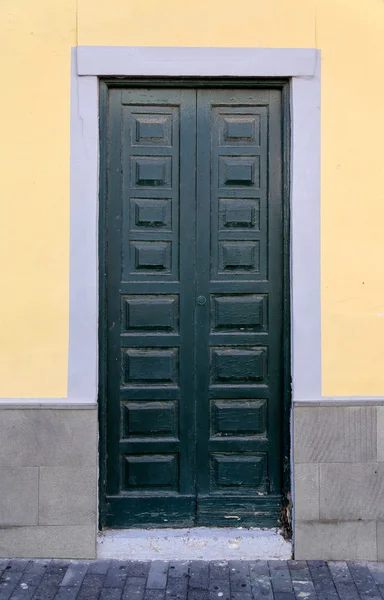 Staré dveře z tenerife, Španělsko — Stock fotografie