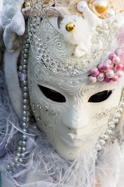 Traditional venetian carnival mask — Stock Photo, Image