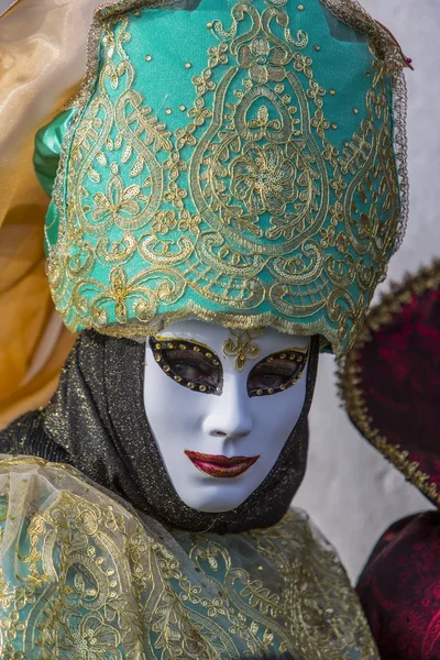 Traditional venetian carnival mask — Stock Photo, Image