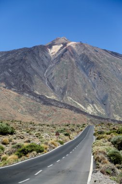 sahne teide Milli Park Tenerife, İspanya