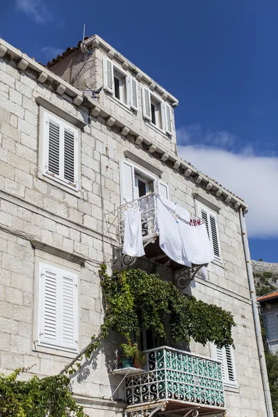 Traditionelles Haus in Dubrovnik, Kroatien — Stockfoto